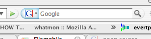 OpenSearch flashing thing in FireFox 2