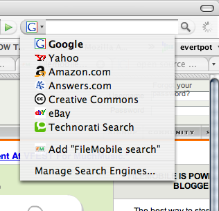 OpenSearch in FireFox2 (image2)