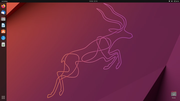 Ubuntu 22.10 look