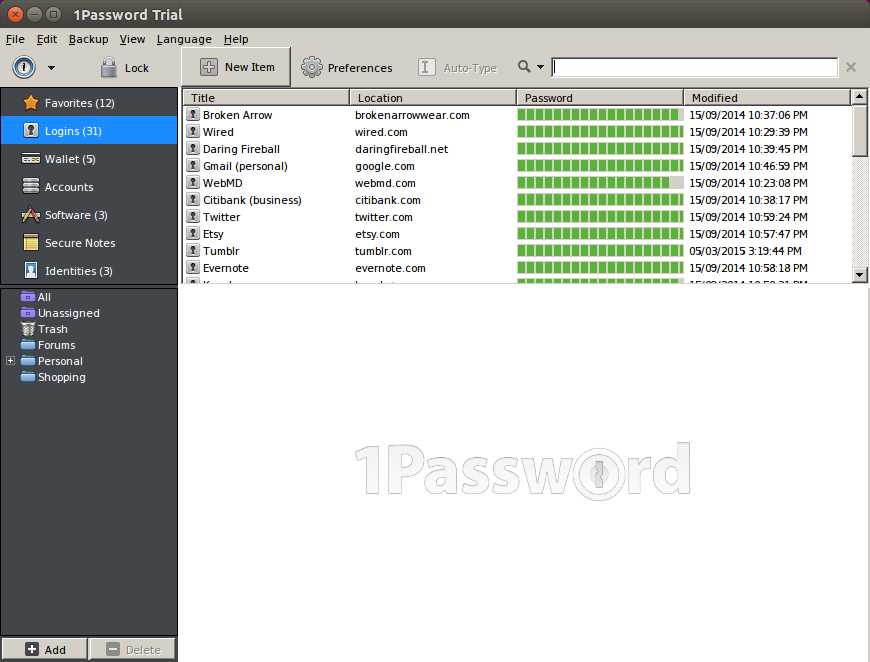 1password linux mint